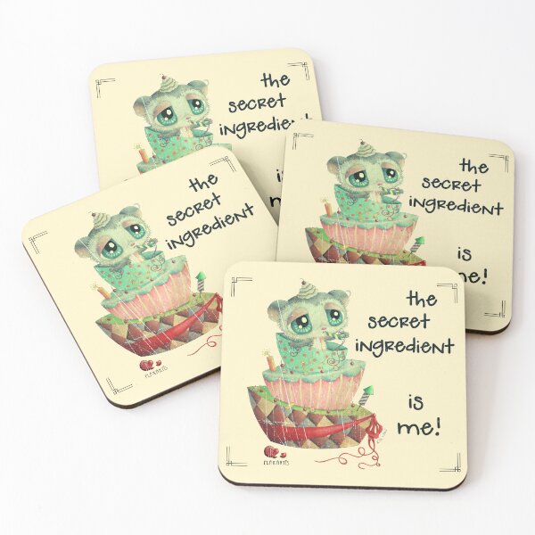 Item preview, The secret ingredient is me! - retro style designed and sold by Plakartis.
