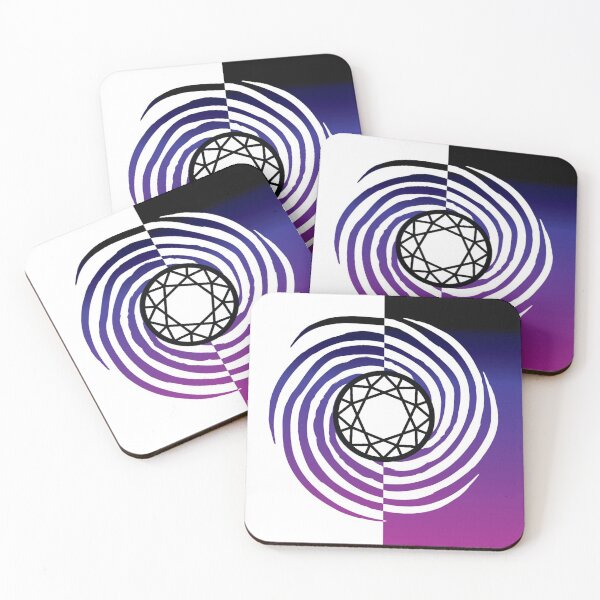 Item preview, Logo with spiralling arms around a diamond designed and sold by Rising Starr.