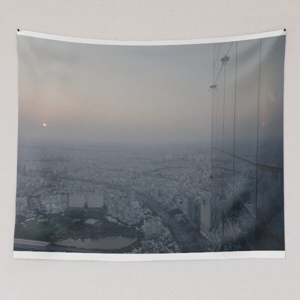 Item preview, Sunset Over Ho Chi Minh City – View from Landmark 81 designed and sold by kdls-pictures.