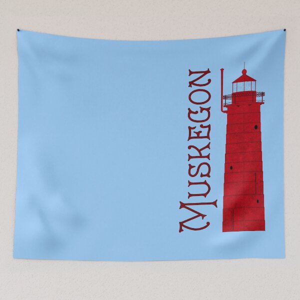 Item preview, Muskegon Red Lighthouse designed and sold by Enzwell.