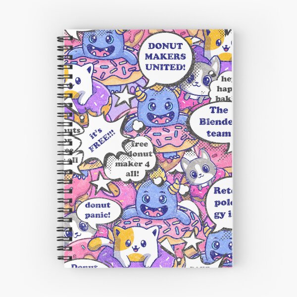 Item preview, Donut makers united kawaii blender cats community designed and sold by The Nerd Gift Source.