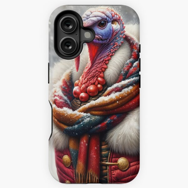 Item preview, Turkey Wearing a Winter Coat designed and sold by Maria Dryfhout.