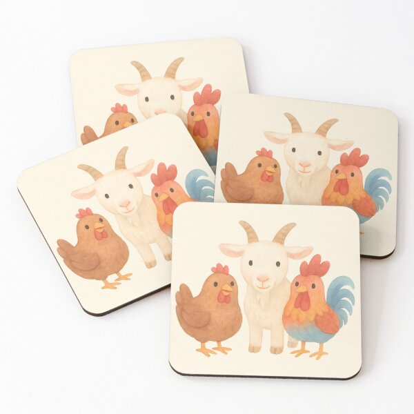 Item preview, Farm Animals from The Ugly Duckling designed and sold by 良心創作.