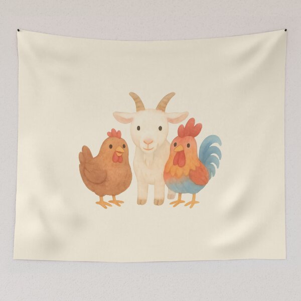 Item preview, Farm Animals from The Ugly Duckling designed and sold by 良心創作.