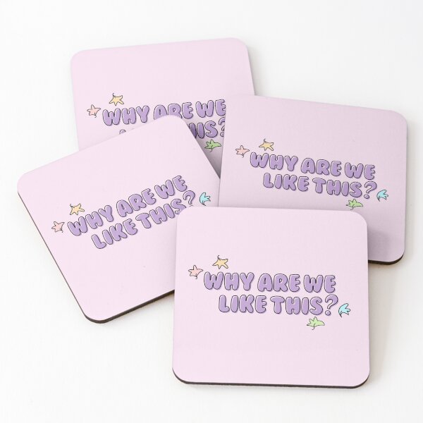 Item preview, Why are we like this? quote designed and sold by baranskini.