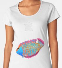 Save the Fish - Detroit become Human (Good for Coloured shirts) Women's Premium T-Shirt