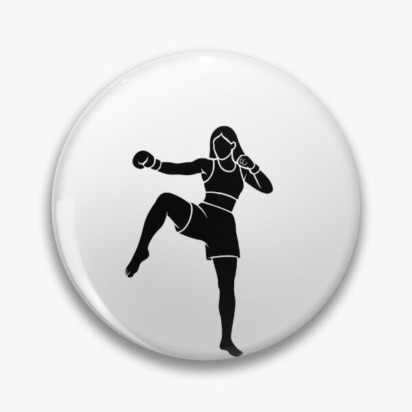 Item preview, Pose de artes marciales: Poder femenino fuerte designed and sold by kawaiiBloom.