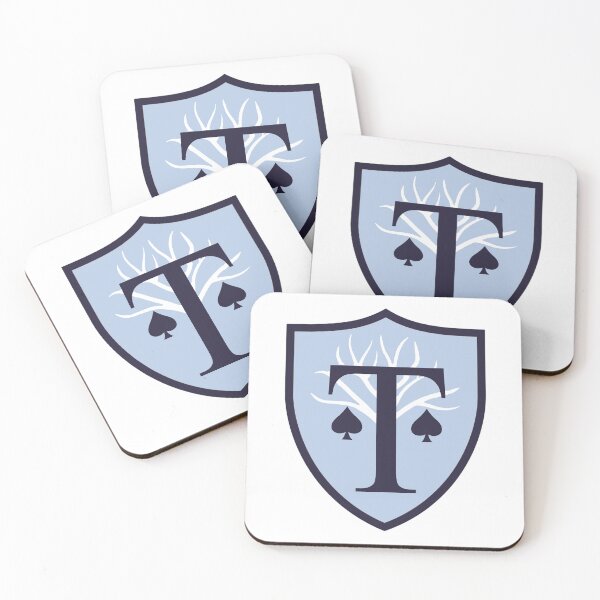 Item preview, Heartstop Truham School Emblem with Leaves designed and sold by baranskini.