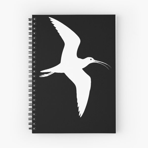 Item preview, Curlew Flight in white  designed and sold by Darren Wilkes.