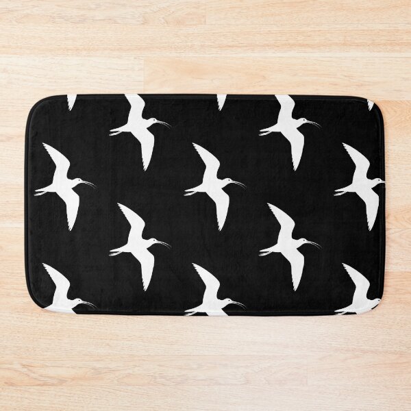 Item preview, Curlew Flight in white  designed and sold by Darren Wilkes.