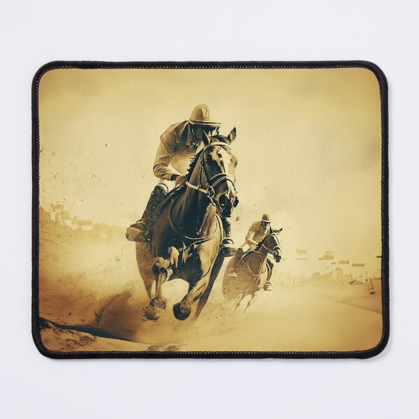 Item preview, Vintage horse race designed and sold by Made-by-Gus.