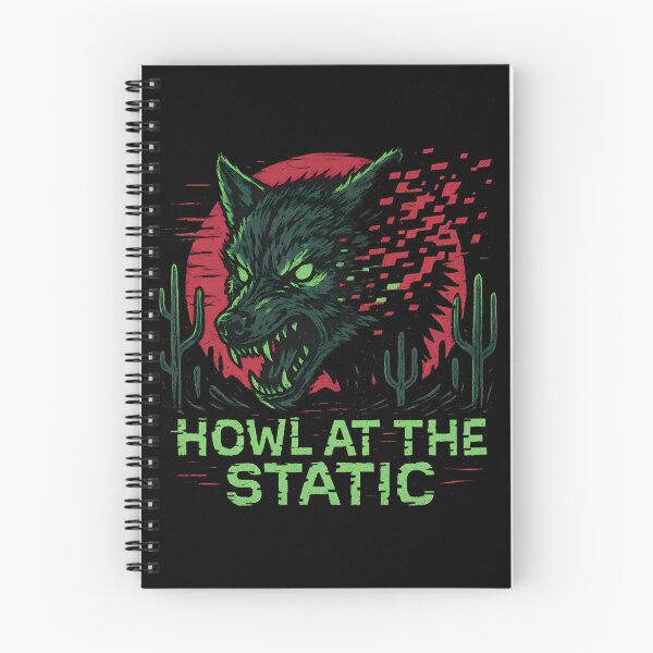 Item preview, Glitch Wolf Howl at Static designed and sold by MysticArtisan.