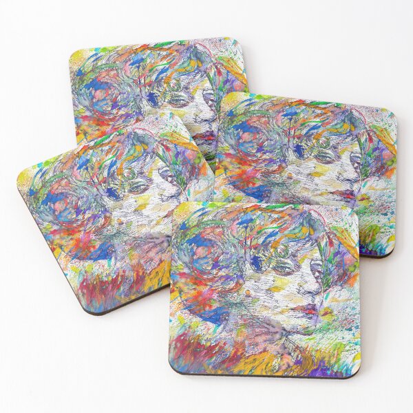 Item preview, COLETTE watercolor and ink portrait .1 designed and sold by lautir.