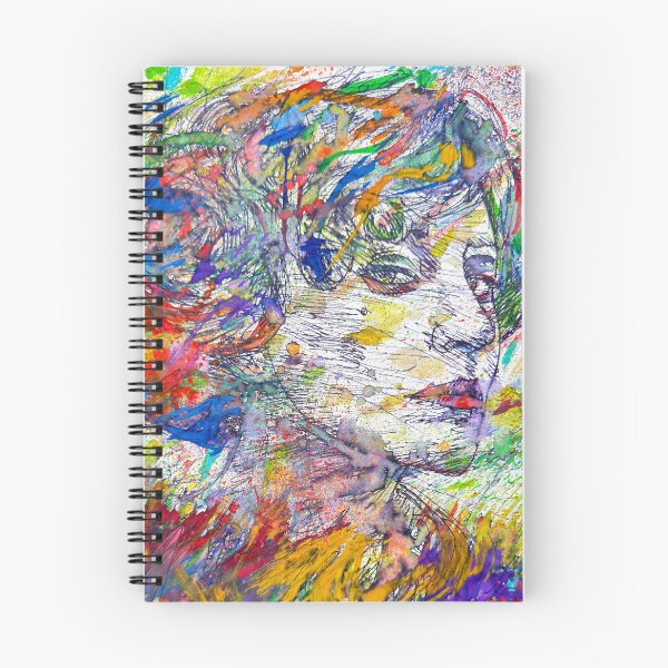 Item preview, COLETTE watercolor and ink portrait .1 designed and sold by lautir.