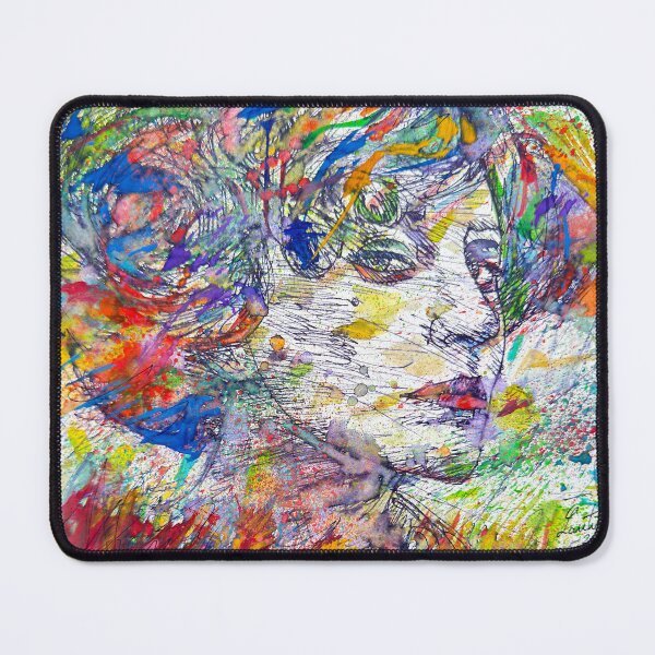 Item preview, COLETTE watercolor and ink portrait .1 designed and sold by lautir.