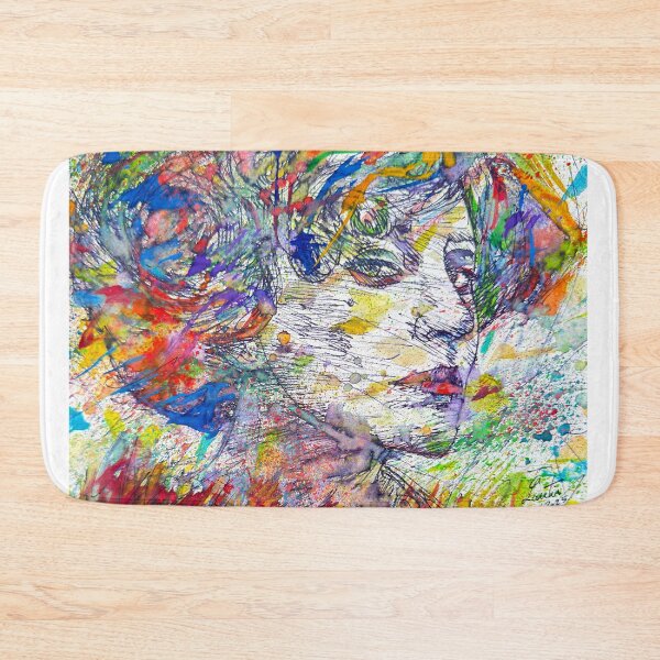 Item preview, COLETTE watercolor and ink portrait .1 designed and sold by lautir.