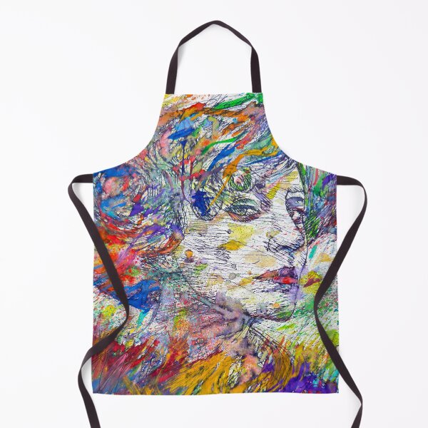 Item preview, COLETTE watercolor and ink portrait .1 designed and sold by lautir.