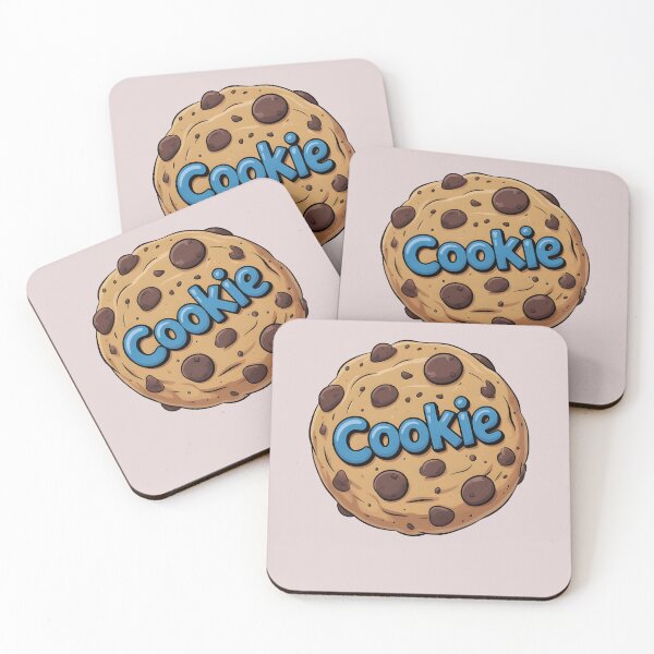 Item preview, cookie with chocolate chip with text "cookie" designed and sold by Nimkaew.