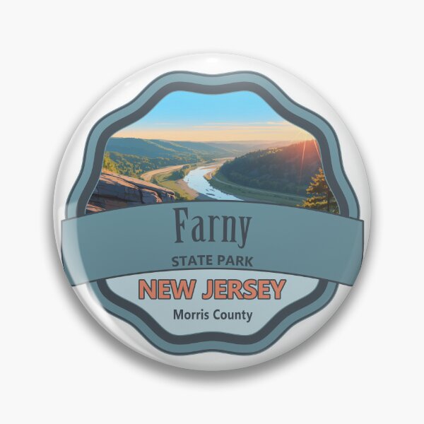 Item preview, Farny State Forest, Morris County, New Jersey designed and sold by Wanderful-roads.