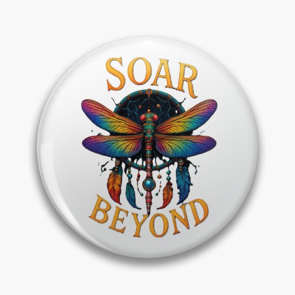 Artikelvorschau, Soar Beyond – Spirituelle Libelle trifft Traumfänger-Power entworfen und verkauft von Eterna Vision.