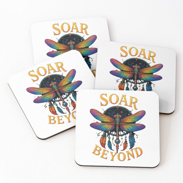Item preview, Soar Beyond – Spiritual dragonfly meets dreamcatcher power designed and sold by Eterna Vision.