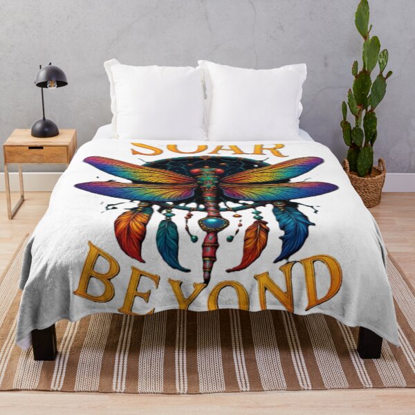 Item preview, Soar Beyond – Spiritual dragonfly meets dreamcatcher power designed and sold by Eterna Vision.
