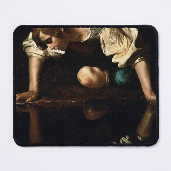 Item preview, Narcissus, by Caravaggio  designed and sold by WillowNox7.