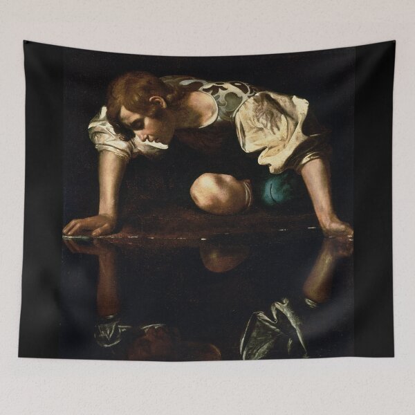 Item preview, Narcissus, by Caravaggio  designed and sold by WillowNox7.