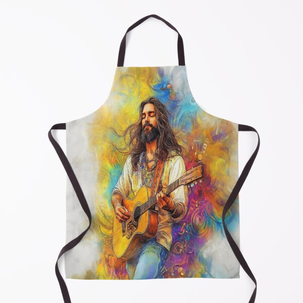 Item preview, Hippie Musician Guy 10 designed and sold by Made-by-Gus.