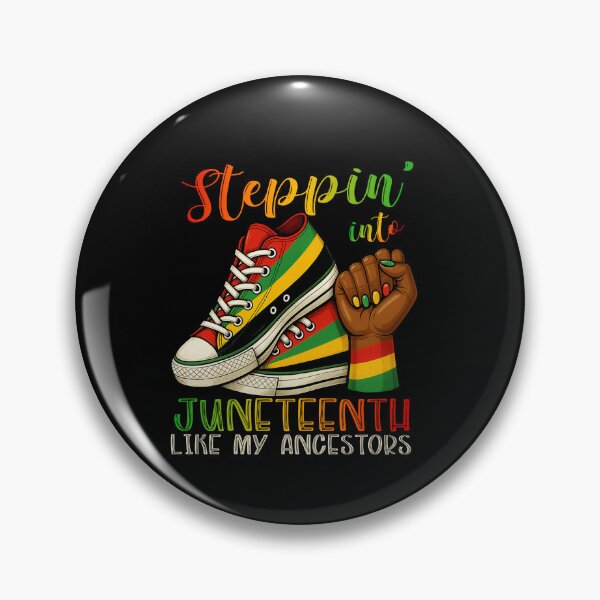Item preview, Stepping Into Juneteenth Afro Woman Black Girls Sneakers Men - Afro Woman Sneakers Juneteenth - Black History Afro Fists Retro Design designed and sold by Run to Creations.