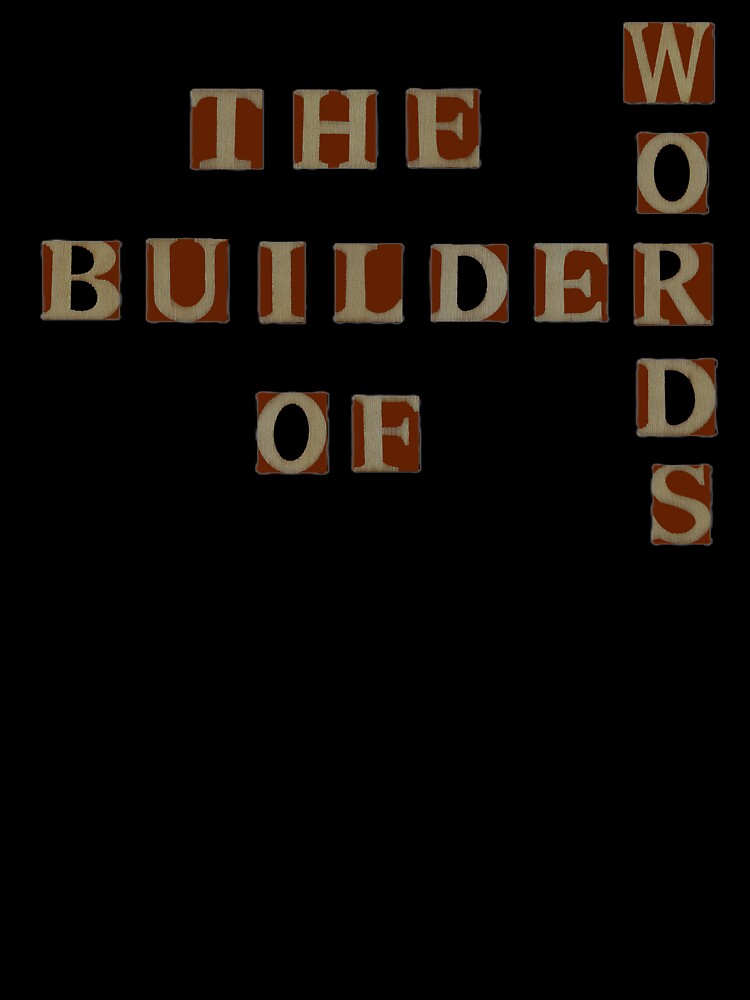 Thumbnail 7 of 7, Oversized T-Shirt, The Builder Of Words designed and sold by LindasPhotoArt.