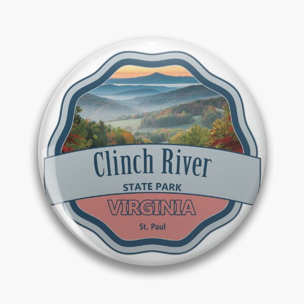 Item preview, Clinch River State Park, St. Paul, Virginia designed and sold by Wanderful-roads.