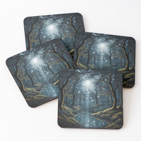 Item preview, Eclipsed Whispers: Moonlit Enchantment designed and sold by DrawnThreads.