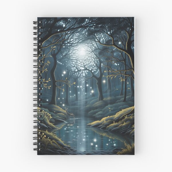 Item preview, Eclipsed Whispers: Moonlit Enchantment  designed and sold by DrawnThreads.
