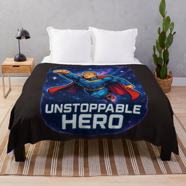 Item preview, Unstoppable Hero in Space   designed and sold by Thaivi Design.