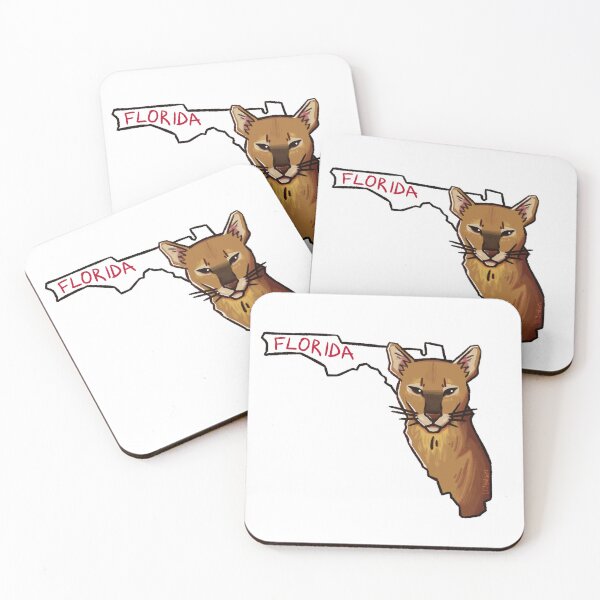 Item preview, Florida State Mammal - Florida Panther designed and sold by littlealiart.