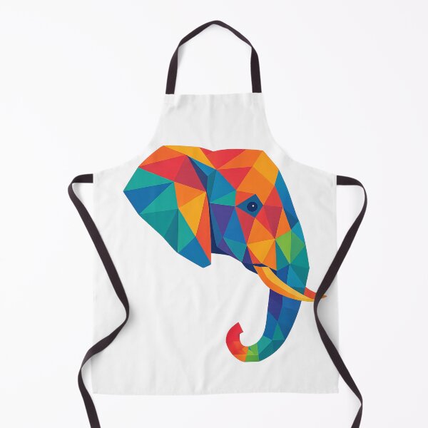 Aperçu de l'œuvre Profil d'éléphant prismatique créée et vendue par TheWonkyEaselCo.