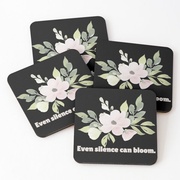 Item preview, Quiet Bloom – Even Silence Can Bloom designed and sold by ARTEMBASSY.