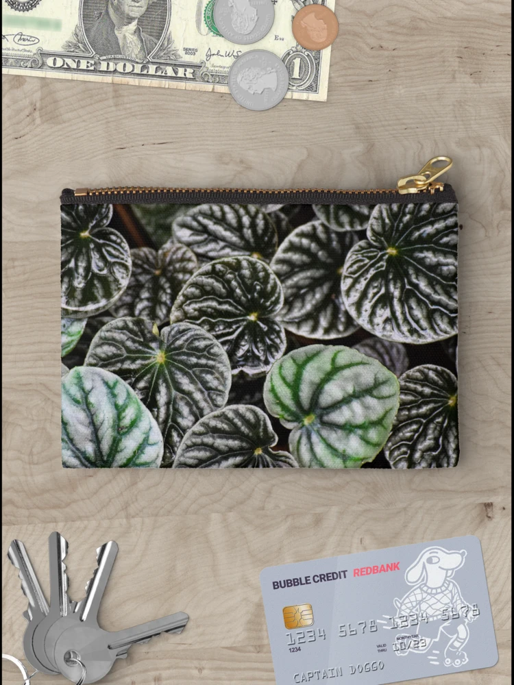Thumbnail 3 of 4, Zipper Pouch, Peperomia designed and sold by Tracy Engle.