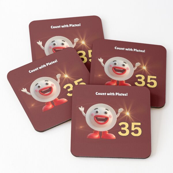 Item preview, "Count with Plates – 35 is Great!" designed and sold by Parijat Grace.