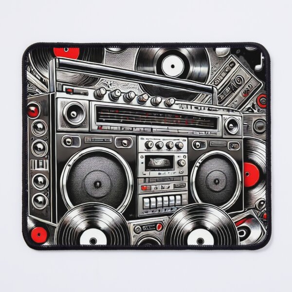 Item preview, Retro Music Explosion designed and sold by DixieGirlStudio.