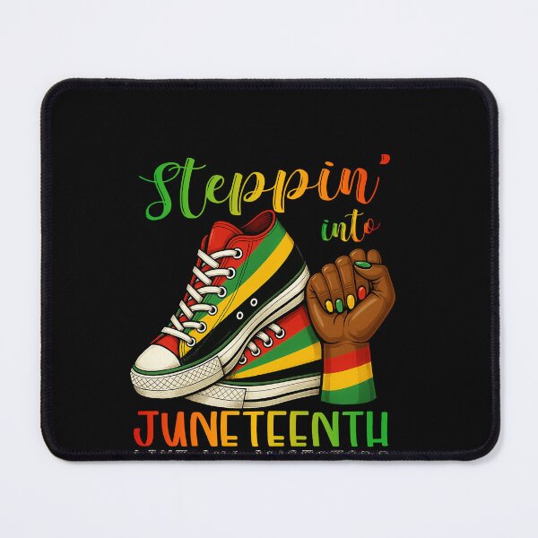 Item preview, Afro Woman Sneakers Juneteenth designed and sold by Run to Creations.