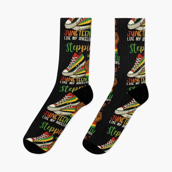 Item preview, Afro Woman Sneakers Juneteenth designed and sold by Run to Creations.