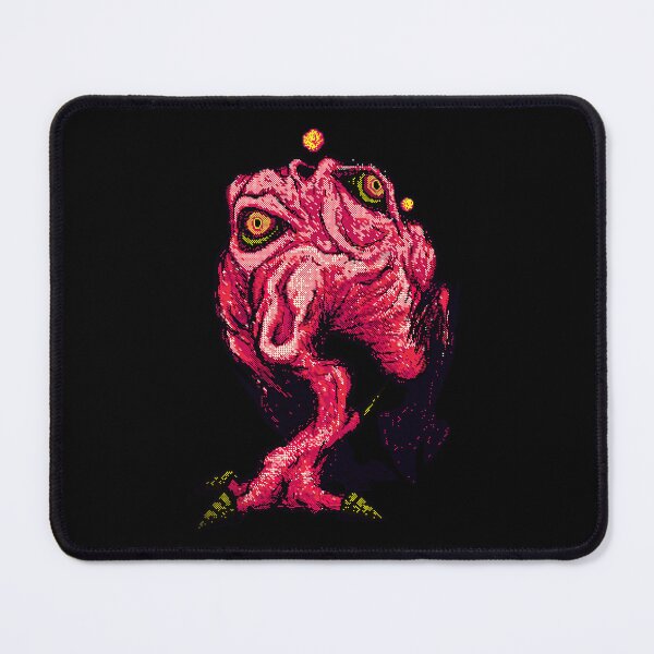 Item preview, Distorted unreal unearth pink alien creature designed and sold by ariverrr.