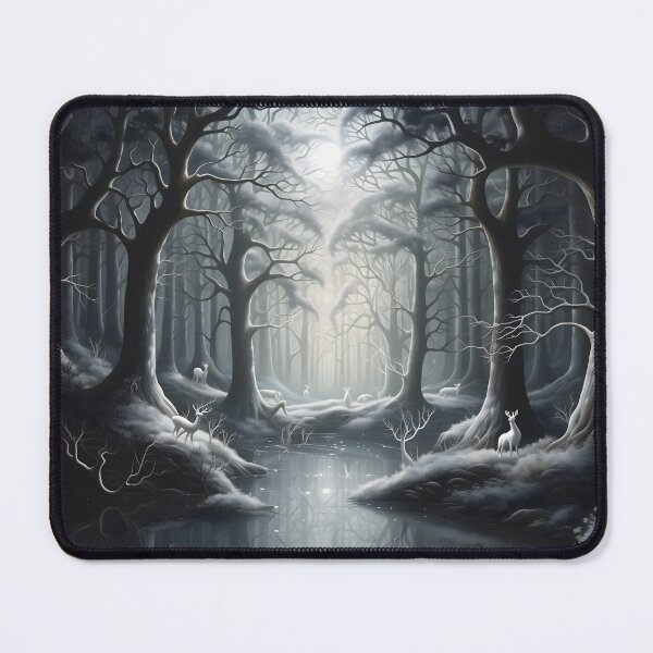 Item preview, Whispering Moonlight: A Majestic Deer Ballet designed and sold by DrawnThreads.