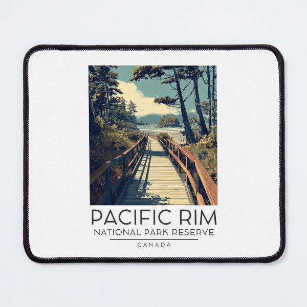 Item preview, A Vintage Illustration of Pacific Rim National Park Reserve - Canada designed and sold by GoodOldVintage.
