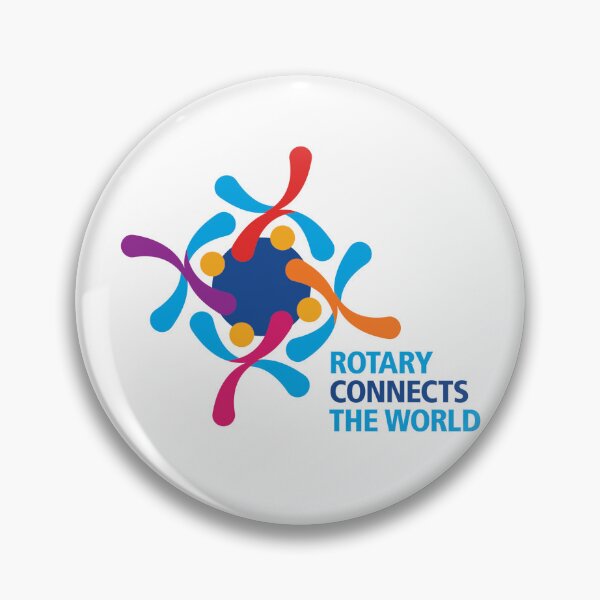 Item preview, Rotary Connects the World designed and sold by RotaryStickers.