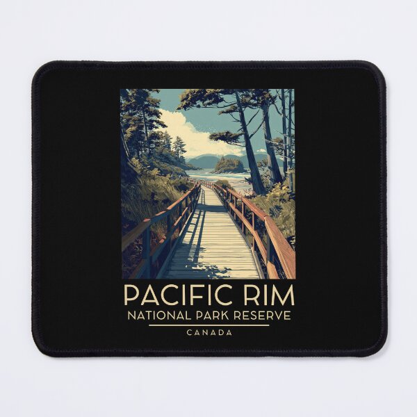 Item preview, A Vintage Illustration of Pacific Rim National Park Reserve - Canada designed and sold by GoodOldVintage.