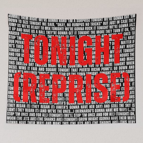 Item preview, West Side Story lyrics  designed and sold by broadwaygirl142.