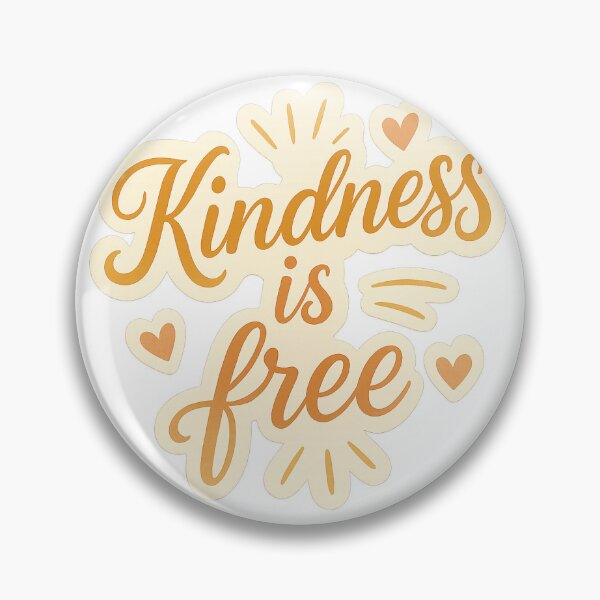 Item preview, Kindness Is Free Inspirational Sticker designed and sold by jacube335.